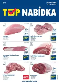 Makro leták týden 35 Strana 2: Vepřová krkovice bez kosti €106,90, Vepřová kýta bez kosti €73,90