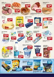 Bala leták Strana 3: Eidam €12,90, Leerdammer Original plátky €39,90