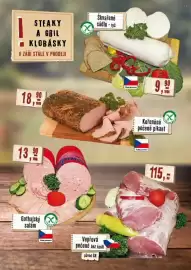 Maso Třebovle leták Strana 3: Škvařené sádlo - tyč €9,90, Kořeněná pečeně pikant €18,90