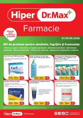 Catalog Dr.Max (valid până la 30-09)