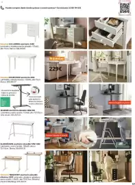 Catálogo IKEA Página 17: GULLABERG escritorio €249,00, SEGRARE escritorio elevable €99,00