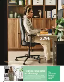 Catálogo IKEA Página 2: Travsport escritorio elevable eléctrico €229,00