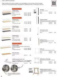 Catálogo IKEA Página 8: Mittback caballote con estante €35,00, Inlägg herraje de conexión €10,00