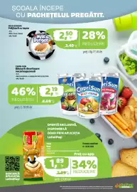 Catalog La Doi Pasi | Extra Pagină 2: CapriSun Băutură răcoritoare necarbogazoasă €2,19, EtI Milk Burger €2,50