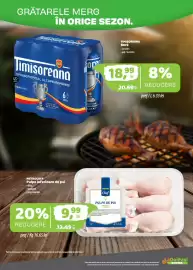 Catalog La Doi Pasi | Extra Pagină 7: Metrochef pulpe inferioare de pui €9,99, Timișoareana Bere €18,99