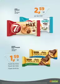 Catalog La Doi Pasi Pagină 6: 7 days croissant €2,59, Roshen baton ciocolata €1,59