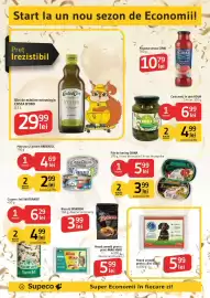 Catalog Supeco Pagină 14: Roua castraveți tăiurați €6,99, Ardealul pate porc pasare €2,99