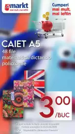Catalog Remarkt săptămâna 36 Pagină 1: Caiet A5 €3,00