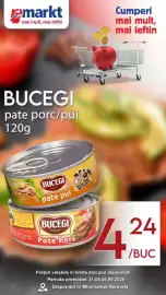 Catalog Remarkt săptămâna 36 Pagină 3: Bucegi pate porc/pui €24,00