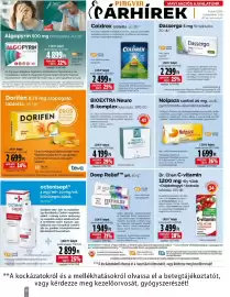 Pingvin Patika akciós újság Oldal 10: Dassergo €2.299,00, Dr. Chen C-vitamin €3.499,00
