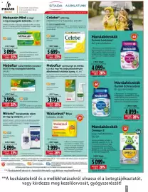 Pingvin Patika akciós újság Oldal 17: Marslakócskák €4.099,00, Meboflur szopogató tabletta €2.999,00