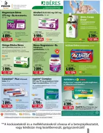 Pingvin Patika akciós újság Oldal 7: Béres magnézium b6 filmtabletta €4.899,00, Béres magnézium + b6 kids&teens €2.899,00