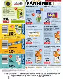 Pingvin Patika akciós újság Oldal 8: Ambrosolv Tuss Max szirup €2.799,00, Oral-b fogkefe €199,00