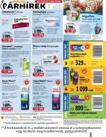 Pingvin Patika akciós újság Oldal 9: Tebofortan €5.999,00, Normaflore €5.199,00