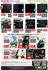 Catálogo Milar Página 4: Balay horno compacto 3cb5159n3 €629,00, Moulinex Freidora Easy Fry XL €119,00