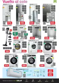 Catálogo Milar Página 2: Whirlpool lavadora €339,00, Combi Bosch KGN36VWED €649,00