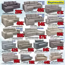 Catálogo Rapimueble Página 3: 16.CHAISELONGUE €469,99, Chaiselongue reversible €299,99