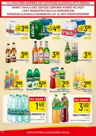 Delikatesy Piotruś Pan gazetka Strona 14: Piwo ŻYWIEC €3,39, Napój Hortex €2,29