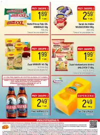 Delikatesy Piotruś Pan gazetka Strona 16: Zupa WINIARY €1,99, Ser Złoty Mazur €2,49