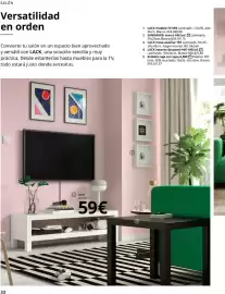 Catálogo IKEA Página 32: LACK Mueble TV €59,00