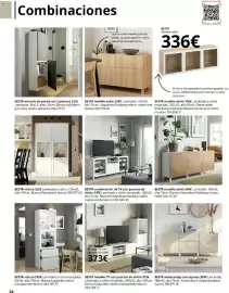 Catálogo IKEA Página 24: BESTÅ mueble salón €258,00, BESTÅ armario de pared con 2 puertas €220,00