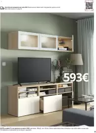 Catálogo IKEA Página 9: BESTA Mueble TV con puertas de vidrio €593,00
