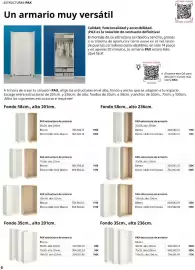 Catálogo IKEA Página 6: Blanco - fondo 58cm., alto 236cm €115,00, Blanco - pax estructura de armario €135,00
