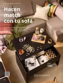 Catálogo IKEA Página 56: Mesa de centro requible €119,00