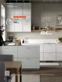 Catálogo IKEA Página 34: Aire - estante €39,00, Akross8yn €19,00