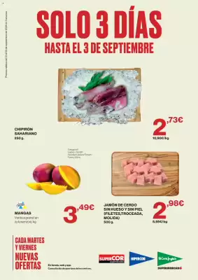 Supercor (válido hasta el 3-09)