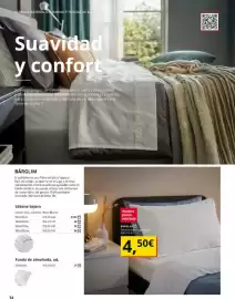 Catálogo IKEA Página 14: Sabana bajera ajustable €4,50