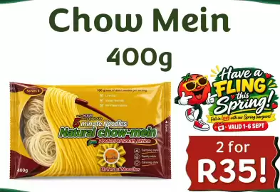 Foodeez catalogue week 36 Page 6: Natural Chow Mein €35,00