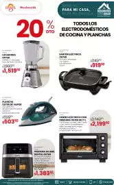 Folleto DelSol Página 3: Oster plancha de vapor Aeroglide Plus €503,92, Oster licuadora €1.519,92