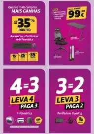 Folheto Radio Popular Página 3: Cadeira gaming lovit elite v3 bk €99,99, Acessórios e Periféricos de informática