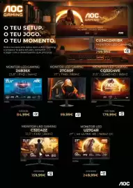 Folheto Radio Popular Página 34: Aoc gaming €159,99, Aoc gaming €249,99