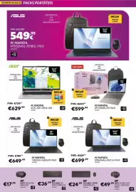 Folheto Radio Popular Página 4: Asus pc portátil f1605va-53bdlpb pack €649,99, Asus pc portátil m1502naq-r51clh pack €699,99