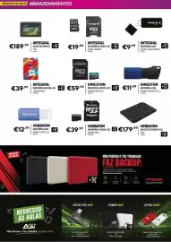 Folheto Radio Popular Página 46: Integral memória usb 32gb flash drive €9,99, Integral memória micro-sd €39,99