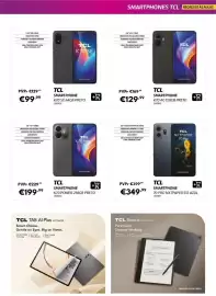 Folheto Radio Popular Página 57: Tcl smartphone 70 pro nxtpaper 512 azul €349,99, Tcl smartphone k70 se 64gb preto €99,99