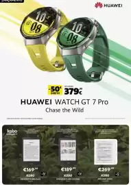 Folheto Radio Popular Página 61: Huawei watch gt 7 pro chase the wild €379,99, Kobo ereader libra €269,99