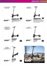 Folheto Radio Popular Página 65: Urbanglide trotinete ecross duo €699,99, Urbanglide trotinete ecross go €519,99