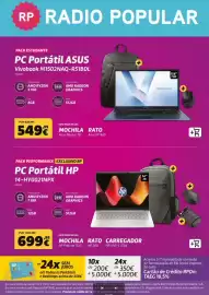 Folheto Radio Popular Página 68: Pc portátil asus €549,99
