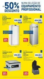 Catálogo Makro Página 5: Armário de congelação gfr3700 €604,00, Mini processador metro €199,00