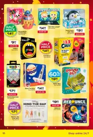 Toyworld catalogue Page 10: Rebound €19,99, Shoot The Moon €14,99