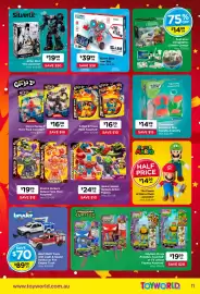 Toyworld catalogue Page 11: X-Men 97 Hero Pack Assorted €16,99, Silverlit Robo Blast Mini Assorted €19,99