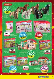 Toyworld catalogue Page 7: Schleich Horse Club Pet Salon €79,99, Schleich Horse Club Washing Area with Emily & Lu €49,99