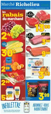 Marché Richelieu (valid until 9-09)