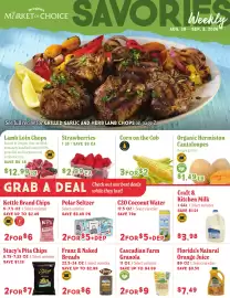 Market of Choice weekly ad week 35 Page 1: C20 coconut water €5,00, Polar Seltzer €5,00