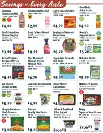 Market of Choice weekly ad week 35 Page 7: Applegate Naturals Sliced Ham €6,29, Gelato Festival Gelato €4,99