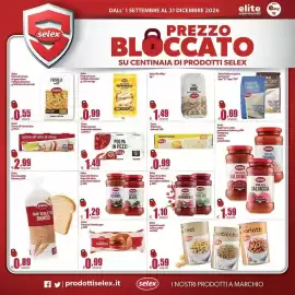 Volantino Elite Pagina 2: Selex Sugo alla Norma €1,29, Selex Pane per Hamburger €0,99