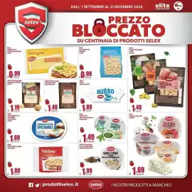 Volantino Elite Pagina 7: Selex Mix formaggio grattugiato italiano €1,19, Selex Mix formaggio grattugiato con pecorino €1,49